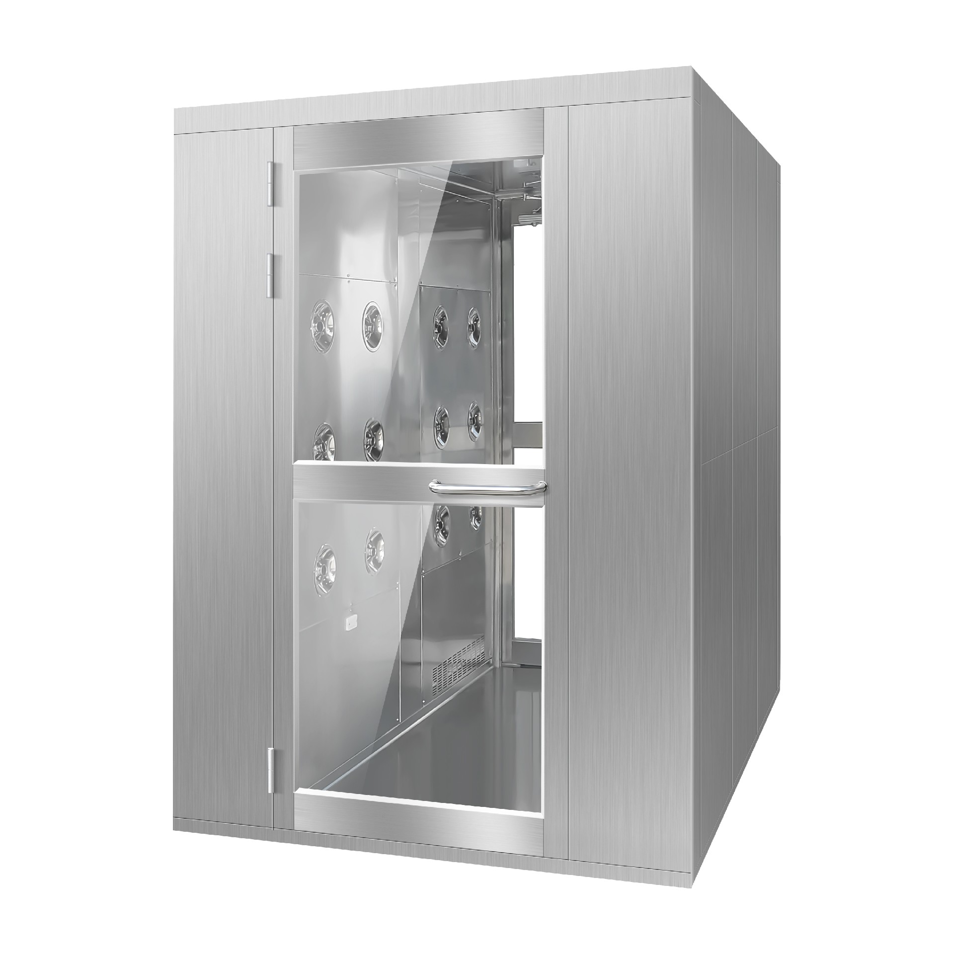 三人双吹风淋室